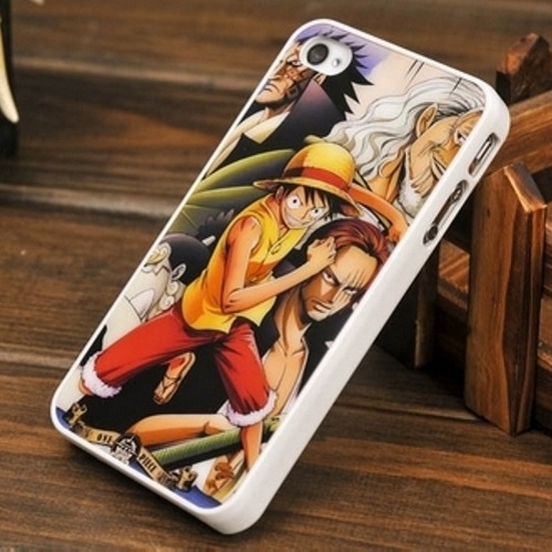 海賊王ONEPIECE 人物集合iphone4s外殼高清彩繪貼片手機殼